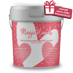 MagicHands. SZERELMES kézszobor készítő készlet - PÁROS